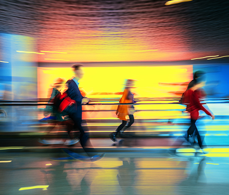 People walking 