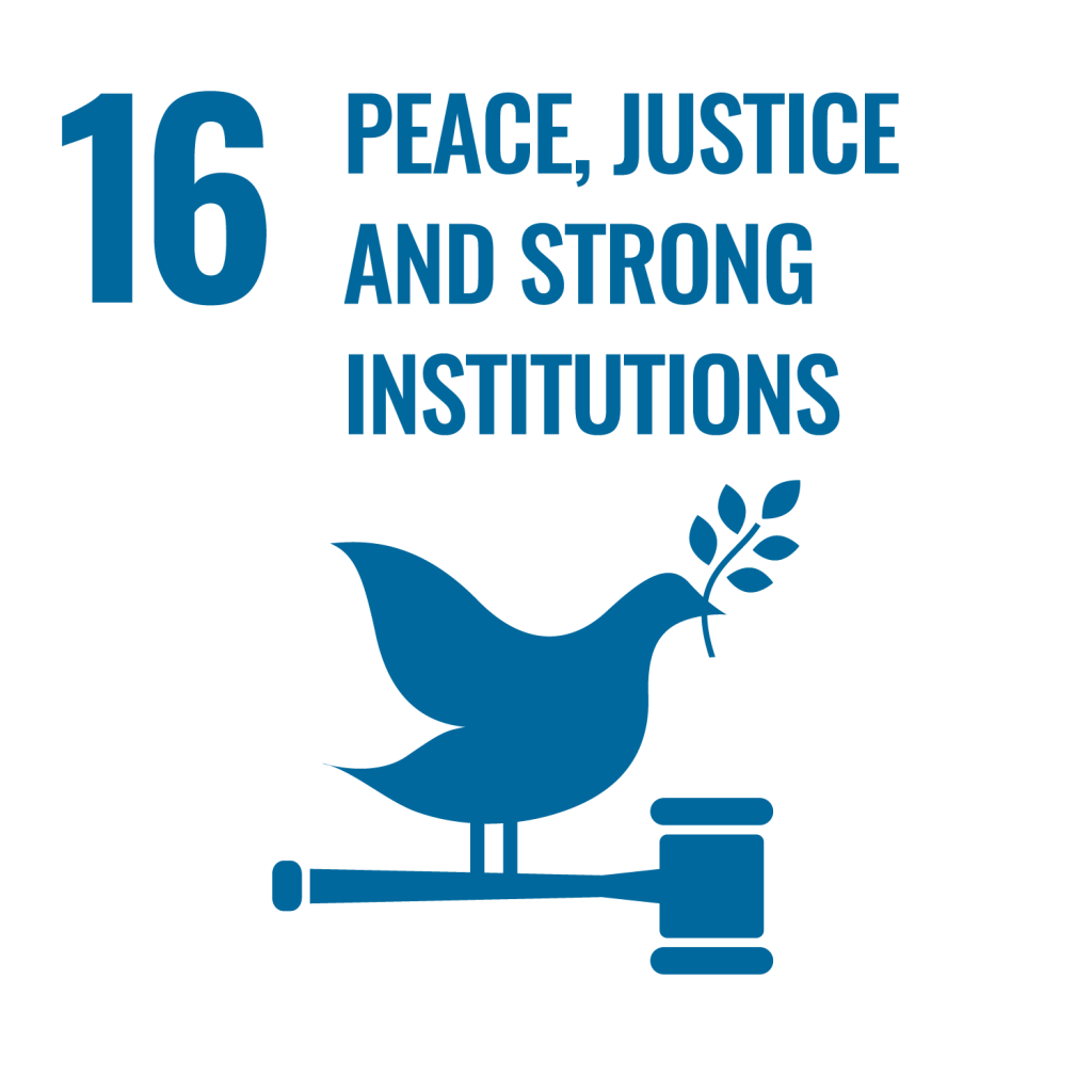 SDG 16 Icon