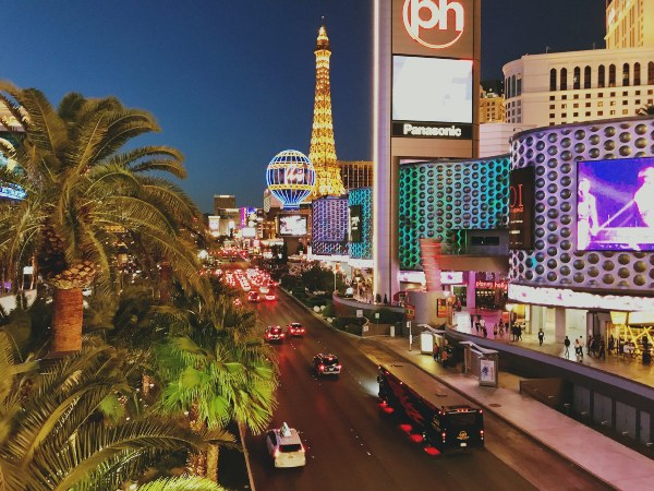 City of Las Vegas at night