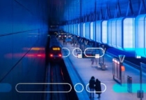 People standing at the train platform