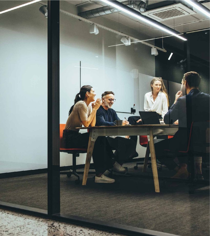 People in a meeting room