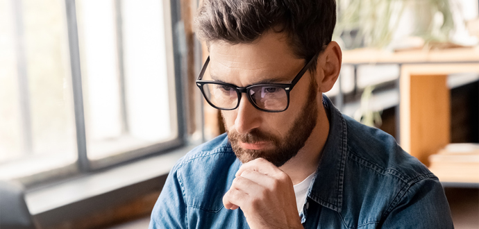 Thinking man