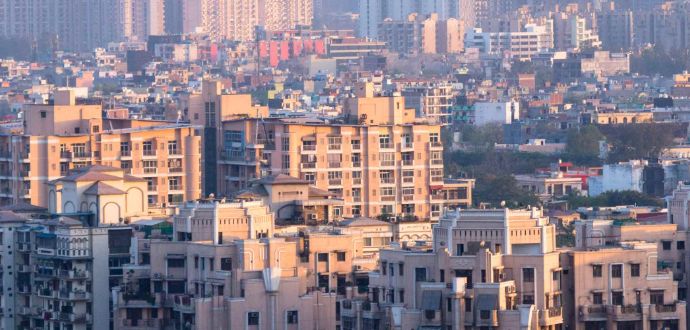 City buildings next to each other